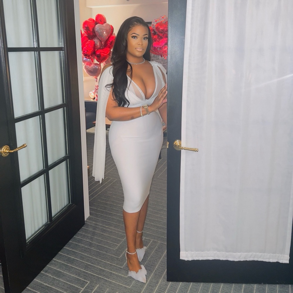 White Bandage Dress